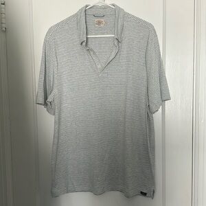 Faherty collard shirt